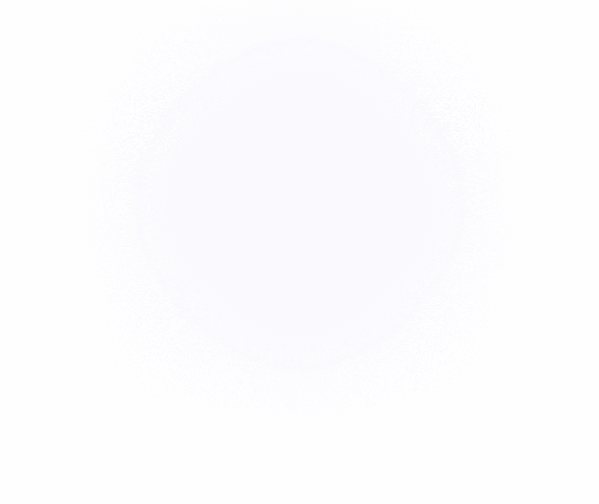 Background ellipse center